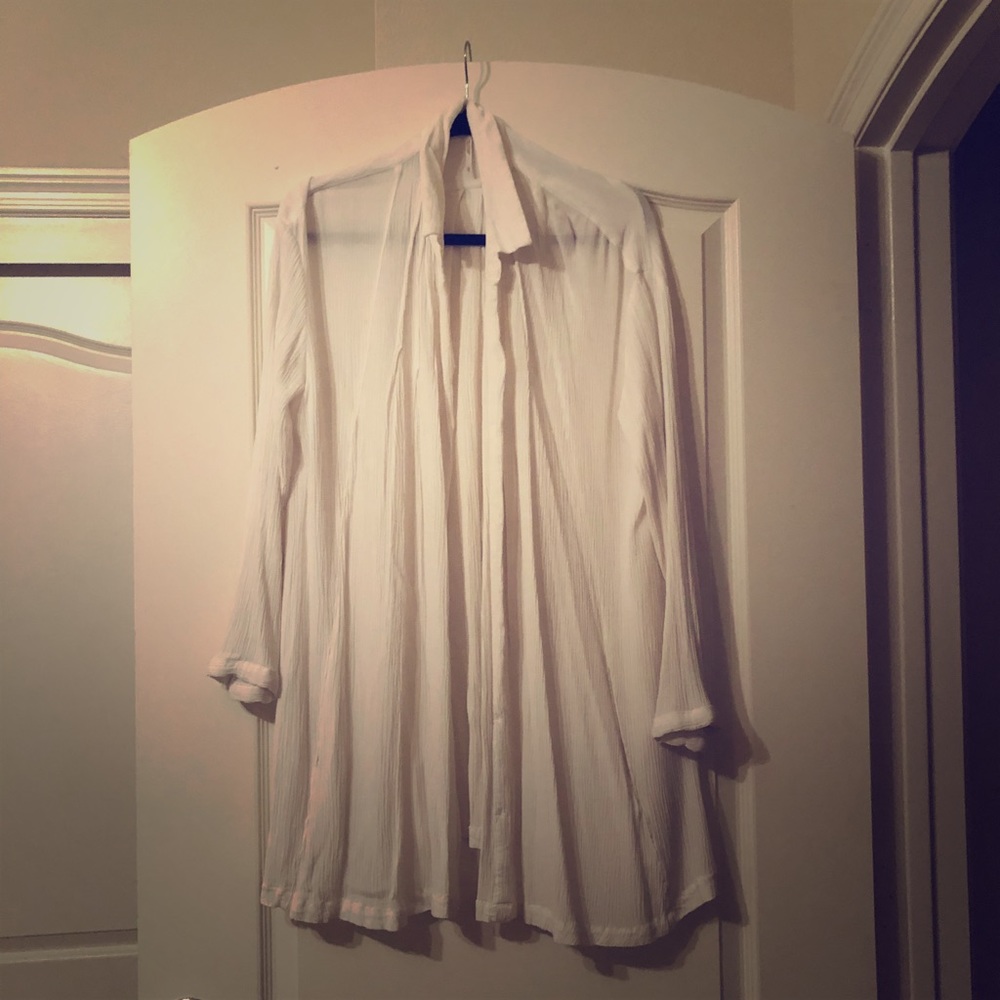 Free People White Tunic Dress